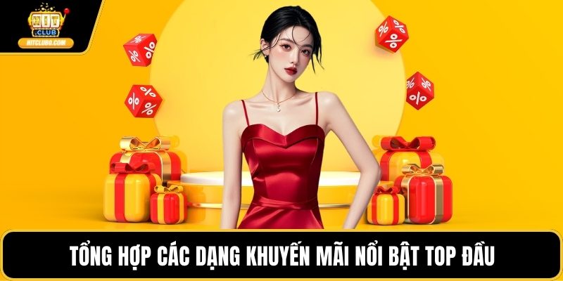Tổng hợp các dạng khuyến mãi nổi bật top đầu